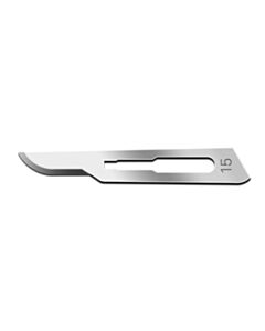 RPI Dissecting Blade, Stainless Steel, Size 15, Sterile, Individually Wrapped, 100 Per Case