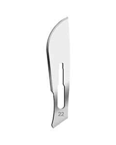 RPI Dissecting Blade, Stainless Steel, Size 22, Sterile, Individually Wrapped, 100 Per Case