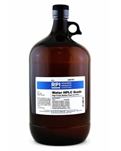 RPI Water, Hplc Grade, 4 Liter Bottle