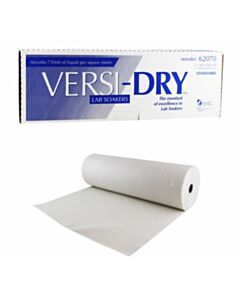 RPI Versi-Dry Lab Soakers, Standard Absorbant, White, 20 Inch X 100 Foot Roll