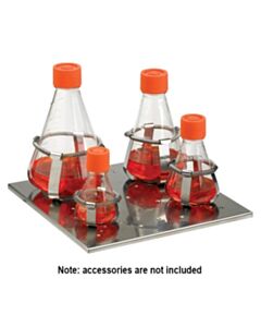 RPI Clamp For Erlenmeyer Flask, Fits 500ml Flask, 1 Each, Max Capacity Of 4