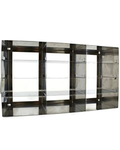 RPI Upright Freezer Rack For 2 Inch High Boxes, 12 Box Capacity, 3 X 4 Array, 5 1/2 X 16 1/2 X 9 1/4h Inches