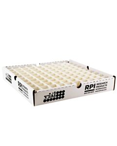 RPI Scintillation Vial Tray With 100 Capacity Partition For 20ml Vials, 10 Per Case
