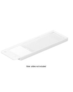 RPI Unistore Slide Protector, White, 200 Per Case