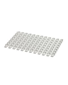 RPI Superflex Break-Away Plate, Clear Pierceable Caps, 100 Per Case