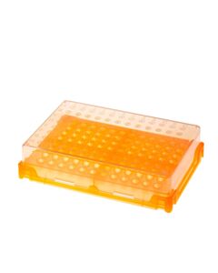 RPI Pcrack Orange With Clear Lid, 5 Per Pack