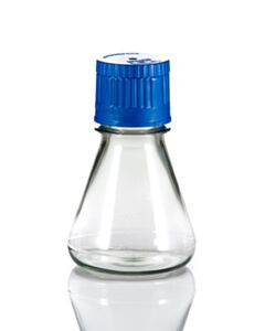 RPI RPI Erlenmeyer Flask, Flat Bottom, Optically Clear, Sterile, 125mL, PC