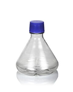 RPI RPI Erlenmeyer Flask Baffled, Optically Clear, Sterile, 3000 mL, Polycarbonate