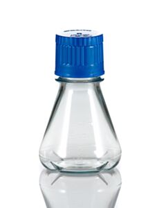 RPI RPI Erlenmeyer Flask Baffled, Optically Clear, Sterile, 125mL, Polycarbonate