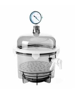RPI Lab Companion Vacuum Desiccator, Clear, 6 Liter