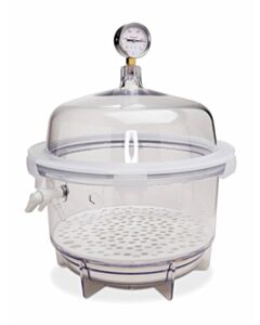 RPI Lab Companion Vacuum Desiccator, Clear, 20 Liter