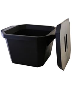 RPI Magic Touch 2 Ice Bucket, Black, 4 Liter Capacity