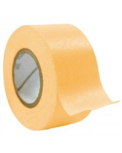 RPI Time Tape, Tan, 1 Inch Core, 1 Inch Wide, 500 Inch Roll, 6 Rolls Per Case