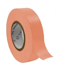 RPI Time Tape, Salmon, 3 Inch Core, 1/2 Inch Wide, 2160 Inch Roll, 6 Rolls Per Case