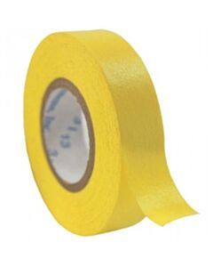 RPI Time Tape, Yellow, 3 Inch Core, 1/2 Inch Wide, 2160 Inch Roll, 6 Rolls Per Case