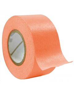 RPI Time Tape, Salmon, 3 Inch Core, 1 Inch Wide, 2160 Inch Roll, 6 Rolls Per Case