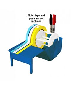 RPI Write-On Label Tape Dispenser, Economy Model