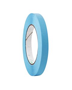 RPI Color Coded MuLti-Purpose Laboratory Tape, 3 Inch Core, 1/2 Inch Wide, 2,160 Inches Per Roll, Blue