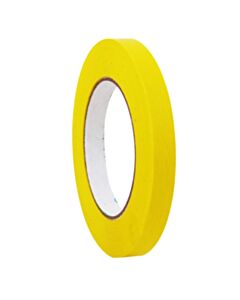 RPI Color Coded MuLti-Purpose Laboratory Tape, 3 Inch Core, 1/2 Inch Wide, 2,160 Inches Per Roll, Yellow