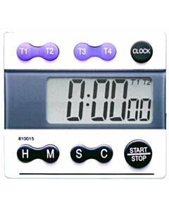 RPI Laboratory Timer, 4 Channel, With Memory, 100 Hour Range, 1 Second Resolution