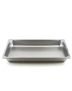 RPI Stainless Steel Utility Bath Tray, 20 3/4 X 12 3/4 X 2 1/2 Inches