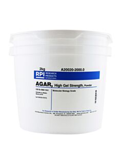 RPI Agar, High Gel Strength, Powder, 2 Kilograms