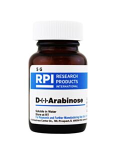 RPI D-(-)-Arabinose, 5 Grams