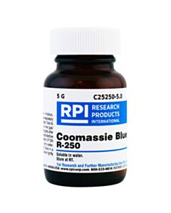 RPI Coomassie Blue R-250, 5 Grams