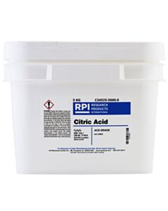 RPI Citric Acid, Acs Grade, 5 Kilograms