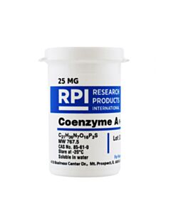 RPI Coenzyme A, Free Acid, 25 Milligrams