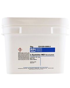 RPI L-Cysteine Hydrochloride Monohydrate, 5 Kilograms