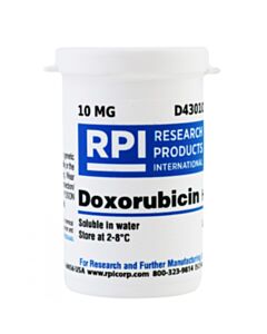 RPI Doxorubicin Hydrochloride, Powder, 10 Milligrams