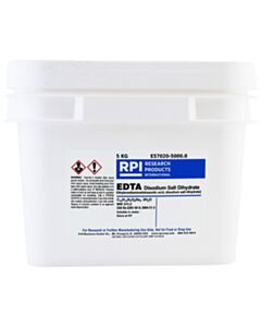RPI EDTA Disodium Salt [Ethylenediaminetetra-Acetic Acid, Disodium Salt Dihydrate], 5 Kilograms