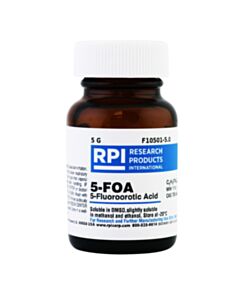 RPI 5-Foa [5-Fluoroorotic Acid], 5 Grams