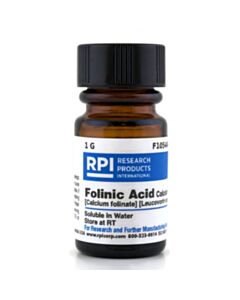 RPI Folinic Acid Calcium Salt [Calcium Folinate] [Leucovorin Calcium], 1 Gram