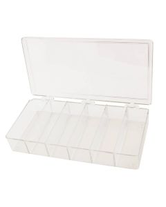 RPI Plastic Compartment Box, 6 Compartments