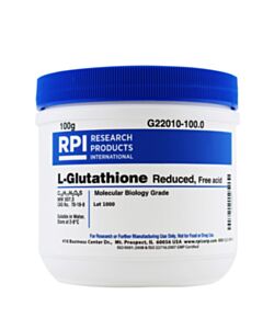 RPI L-Glutathione, Reduced, Free Acid, 100 Grams