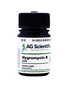 AG Scientific Hygromycin B, Solid, High Purity, Cell