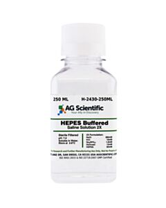 AG Scientific HEPES Buffered Saline Solution 2X, 250 mL