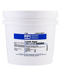 RPI Luria Agar GranuLated [Millers Lb Agar], 2 Kilograms