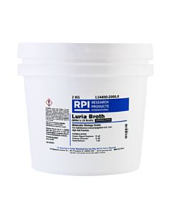 RPI Luria Broth GranuLated [Millers Lb Broth], 2 Kilogram