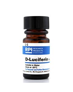 RPI D-Luciferin Potassium Salt [4,5-Dihydro-2-(6-Hydroxy-2-Benzothiazolyl)-4-Thiazolecarboxylic Acid, Potassium Salt], 1 Gram