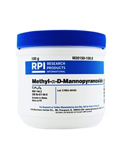 RPI 1-O-Methyl Α-D-Mannopyranoside [Methyl-Α-D-Mannopyranoside], 100 Grams