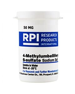 RPI 4-Methylumbelliferyl-Β-D-Galactopyranoside-6-SuLfate, Sodium Salt, 50 Milligrams