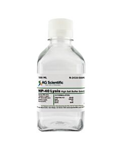 AG Scientific NP-40 Lysis High Salt Buffer Solution, 500ML