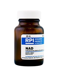 RPI Nad [Β-Nad] [Β-Nicotinamide Adenine Dinucleotide, Oxidized Free Acid Hydrate], 25 Grams