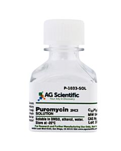 AG Scientific Puromycin dihydrochloride Solution, 5x2mL