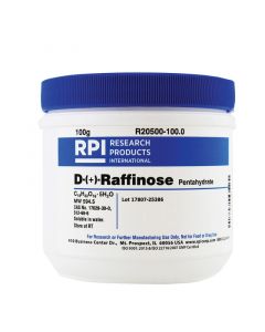 RPI D-(+)-Raffinose Pentahydrate, 100 Grams