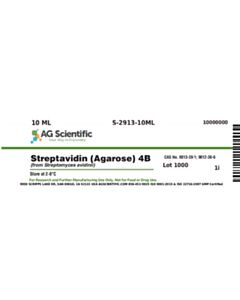 AG Scientific Streptavidin Agarose 4B, 10 ML