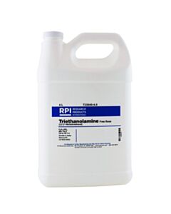 RPI Triethanolamine, Free Base [2,2,2"-Nitrilothriethanol], 4 Liter